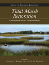 Tidal Marsh Restoration (eBook): A Synthesis of Science and Management
